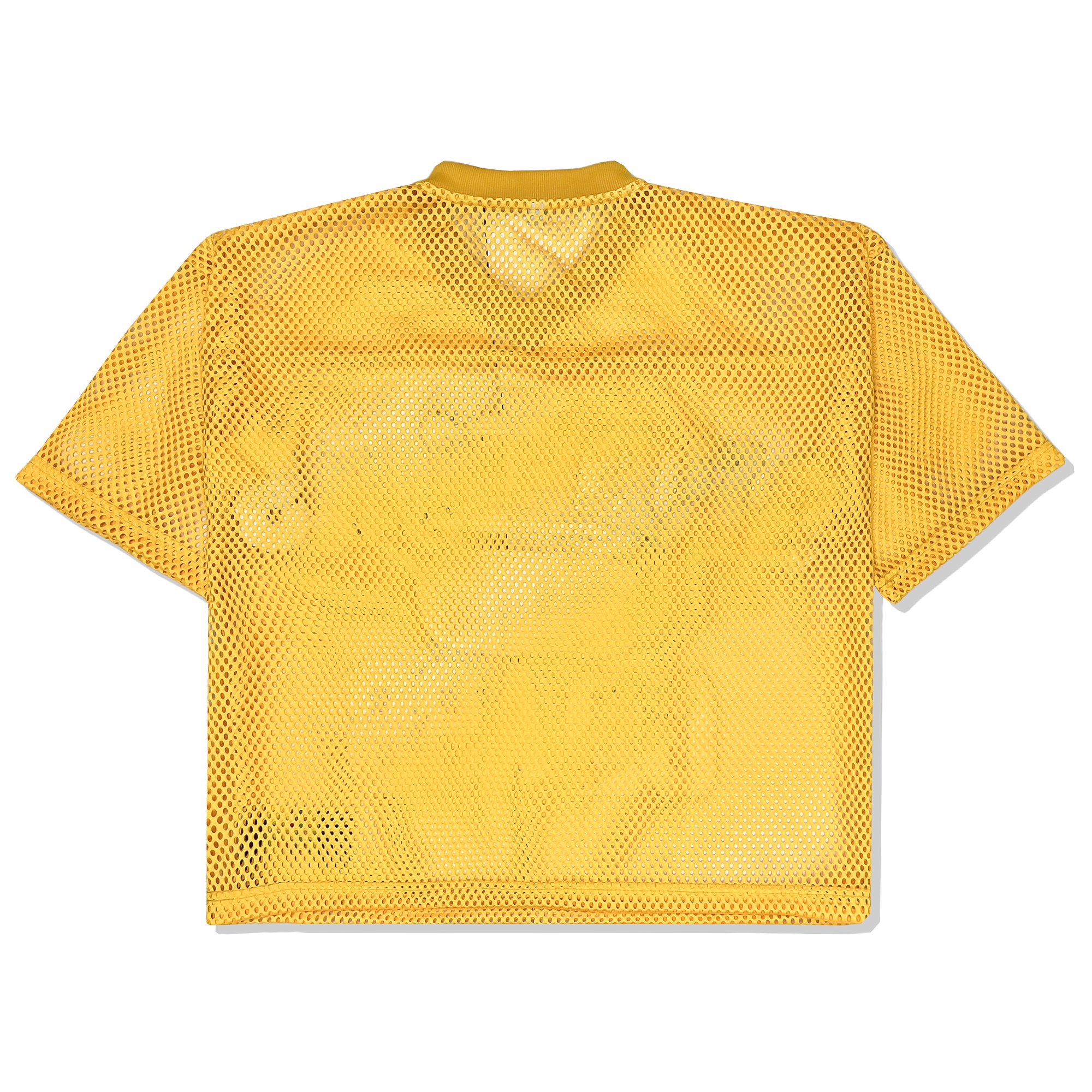 wholesale custom cotton mesh baseball jersey knit stripe print boxy t-shirt oversized v-neck cropped mesh jersey