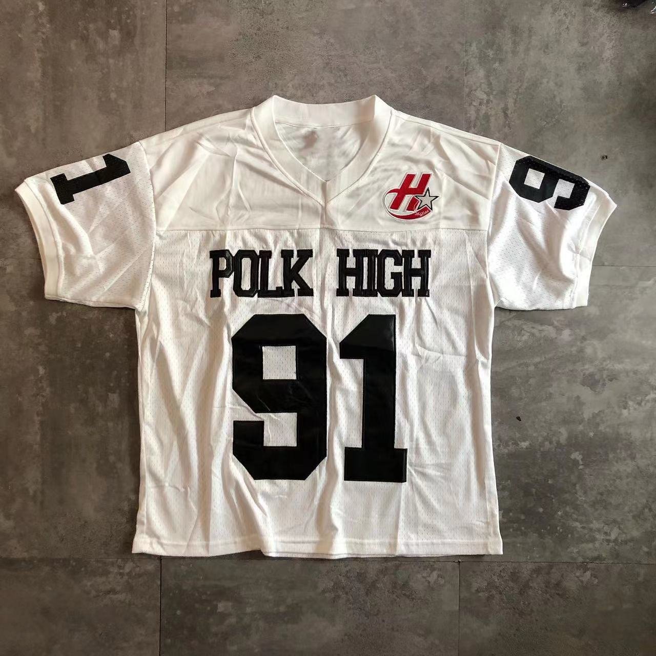 Customized sublimation fast drying mesh loose T-shirt printing V-neck football suit sports shirt men's T-shirt sports suit