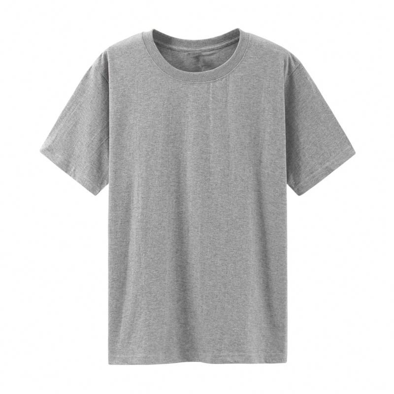 Wholesale Designer Cheap Basic White T shirt Blank Custom Cotton Heavy Cotton Men's T-Shirt