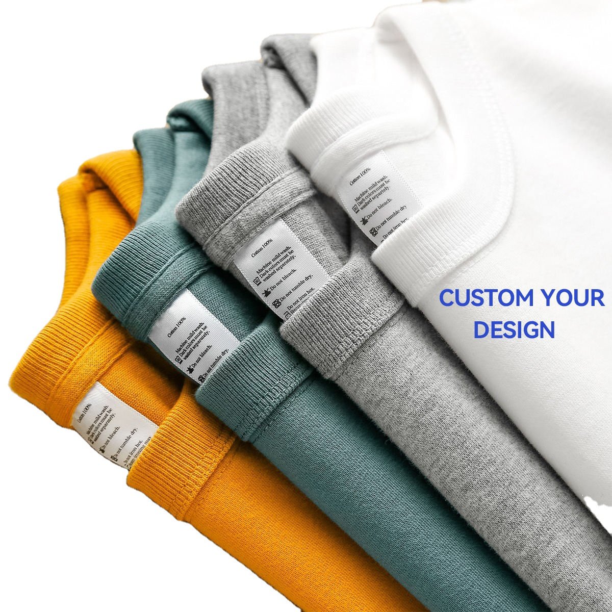 High quality wholesale custom 100% cotton T-shirt men's heavyweight oversized blank T-shirt custom men's T shirt