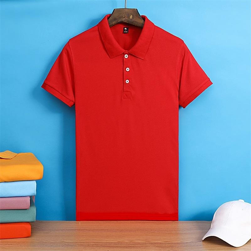 2023 Fashion Men's Quick Dry Polo Shirt Male T Shirts Men Clothes Tactical Plain men Polo Shirts from Factory