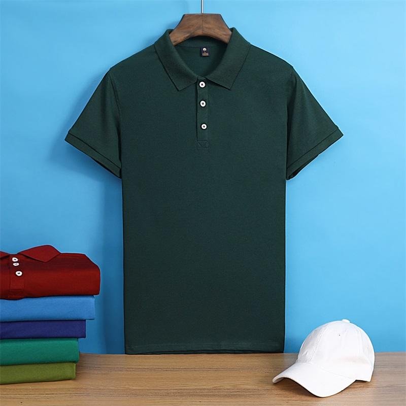 2023 Fashion Men's Quick Dry Polo Shirt Male T Shirts Men Clothes Tactical Plain men Polo Shirts from Factory