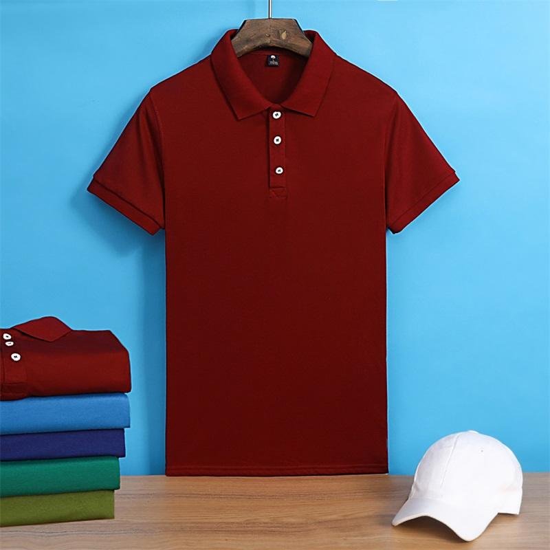 2023 Fashion Men's Quick Dry Polo Shirt Male T Shirts Men Clothes Tactical Plain men Polo Shirts from Factory