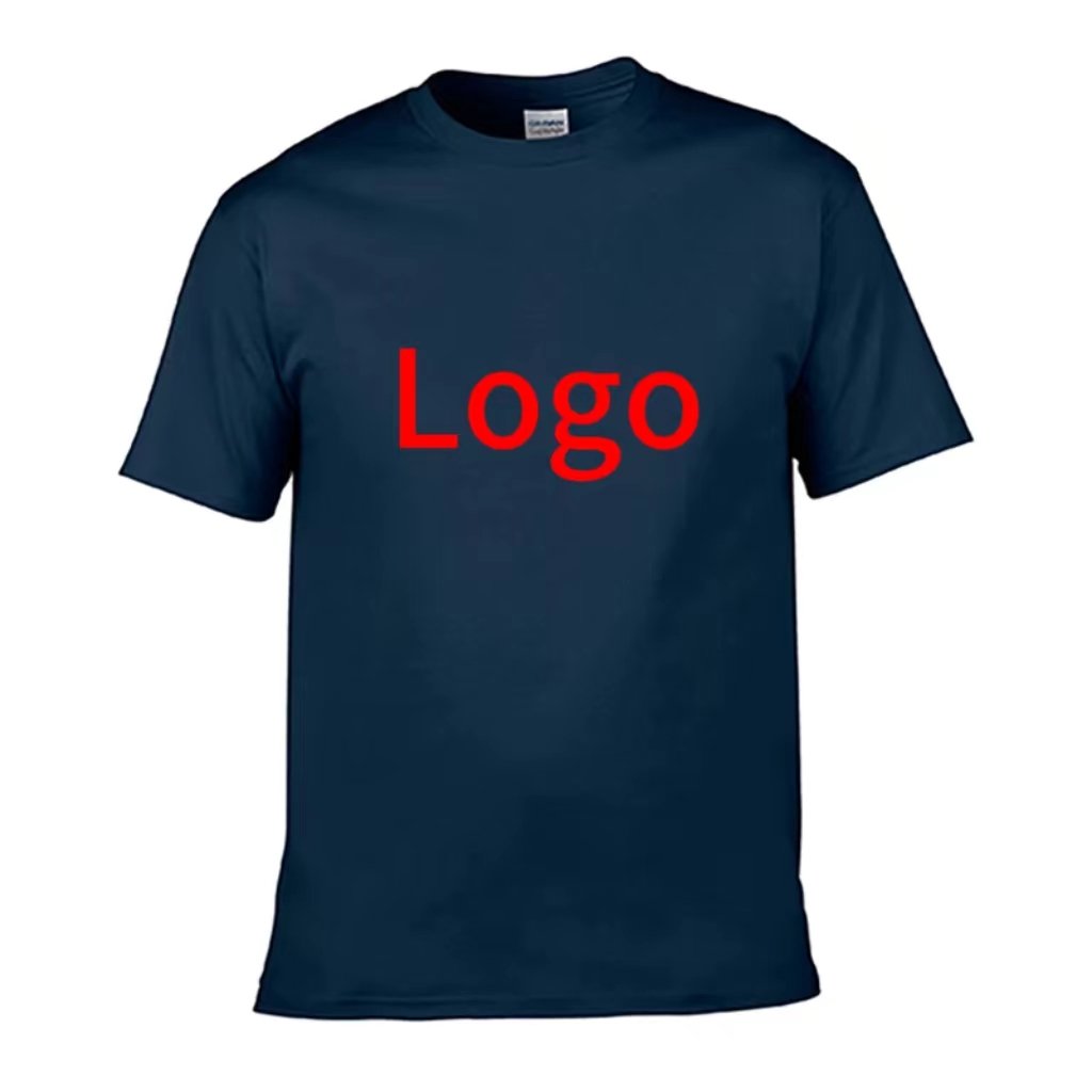100% Short Sleeve Cotton Blank T shirts Wholesale men clothes casual men's t shirt custom printing graphic tees shirt oversize