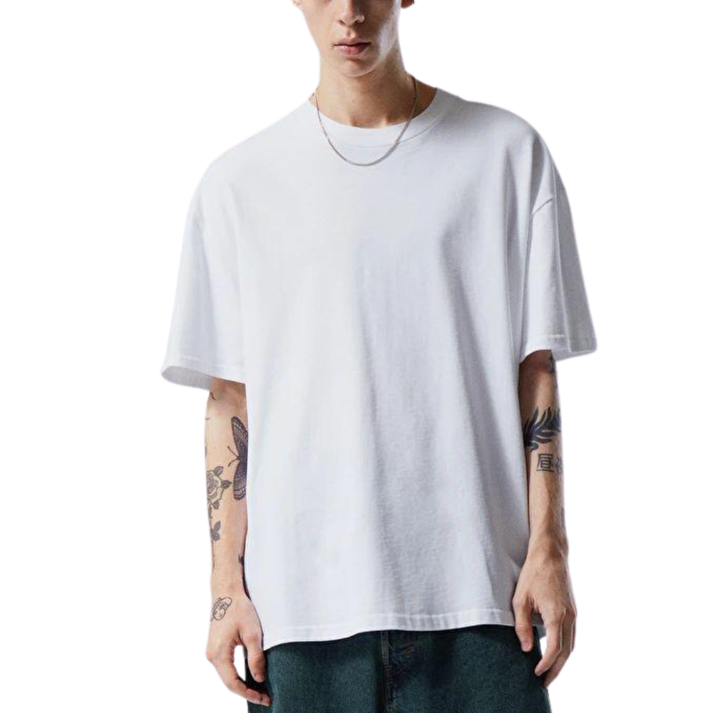 Trending Fashion Bestseller 2024 Custom Plus Size Men's Thick Cotton Loose Fit Drop Shoulder T-Shirts MOQ Crafted In Bangladesh