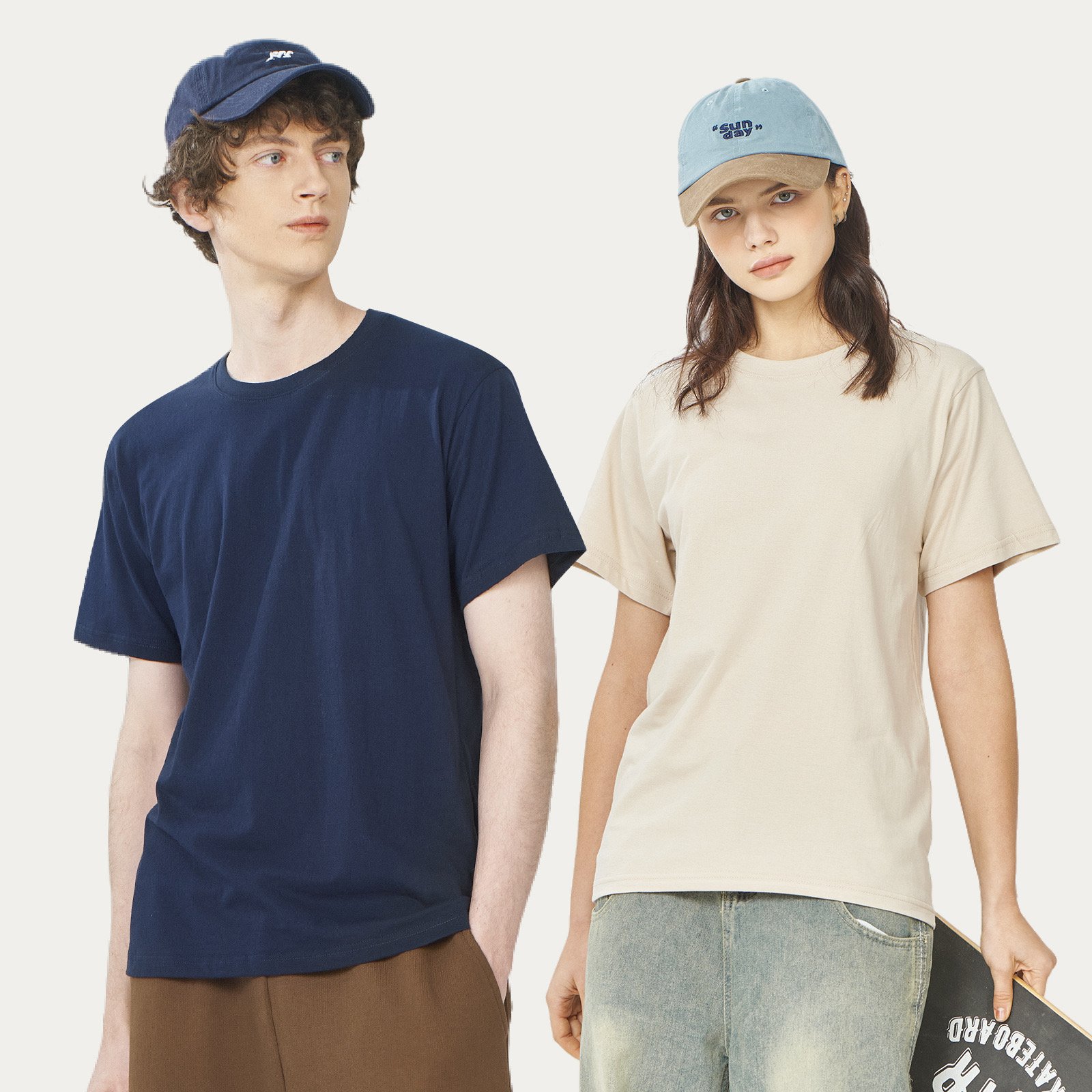 Y-X high quality 100cotton men's t-shirts custom screen printing logo men graphic t shirt loose tee heavy cotton custom t shirt