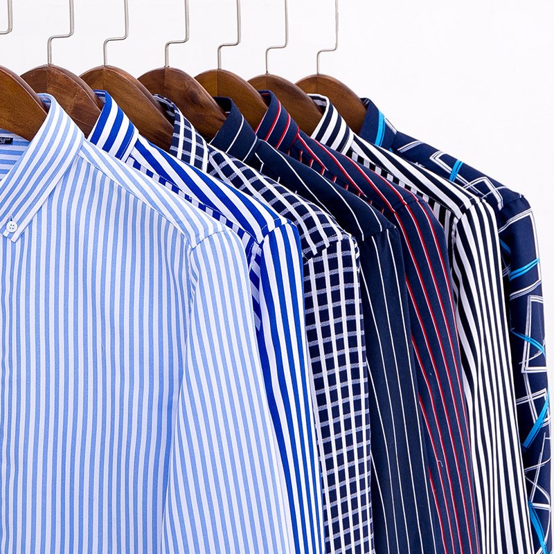 T-105 Wholesale Fashion Simple Plus Size Men's Summer T-shirts Men's Plaid Casual T-shirts