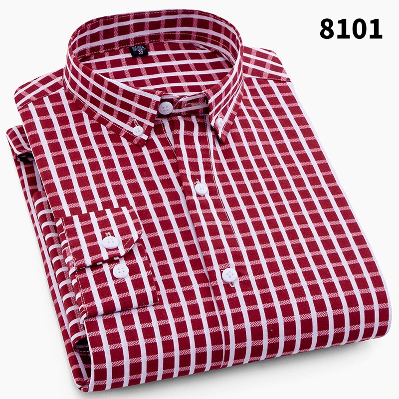T-105 Wholesale Fashion Simple Plus Size Men's Summer T-shirts Men's Plaid Casual T-shirts