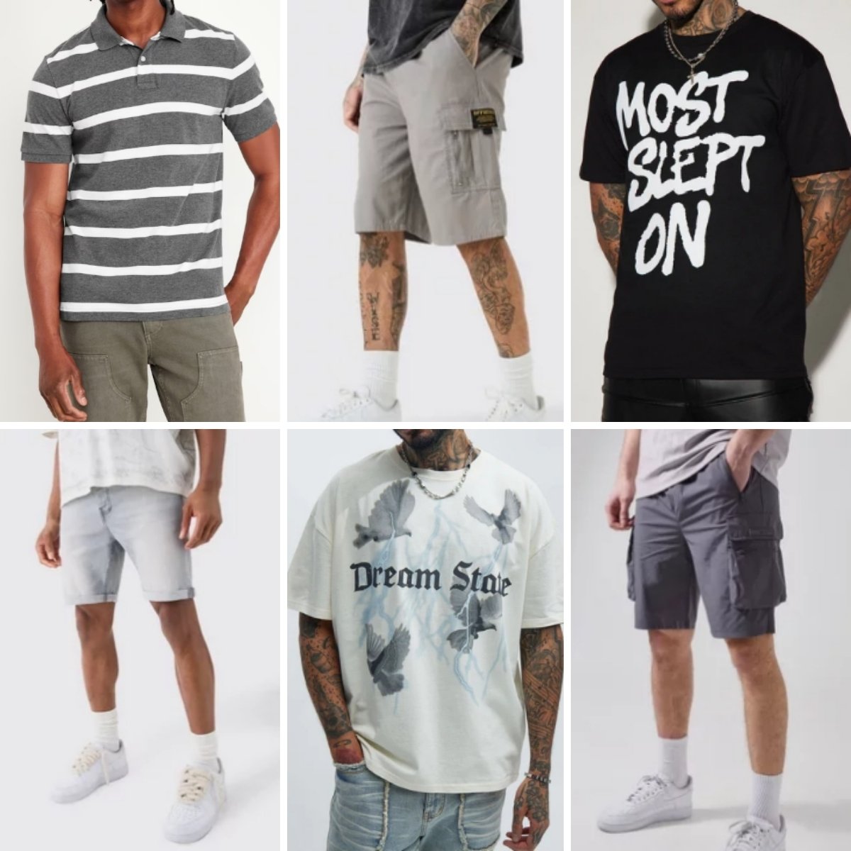 Wholesale of men's printed embroidered cartoon casual T-shirts, POLO shirts, and mixed shipment of shirt clothing inventory