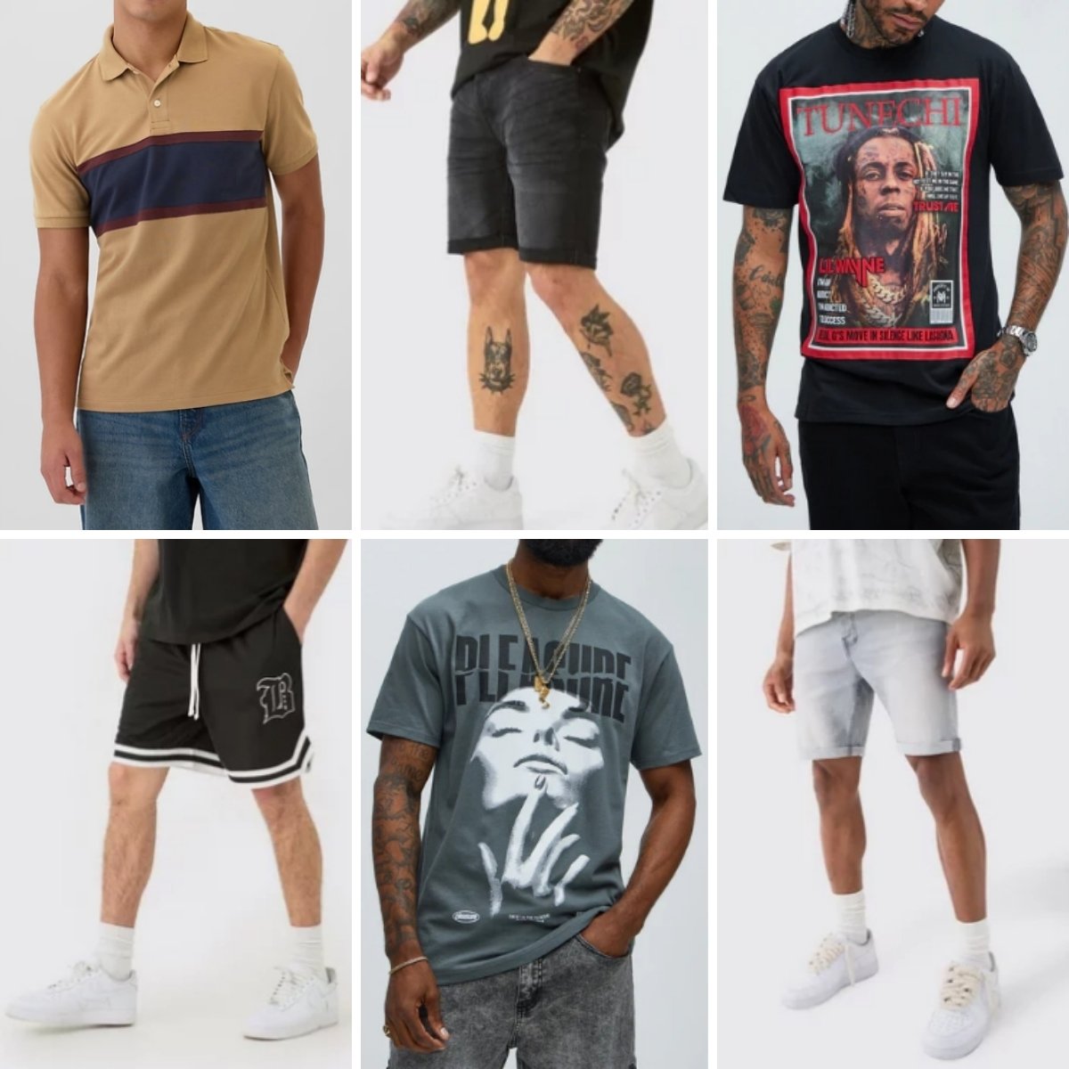 Wholesale of men's printed embroidered cartoon casual T-shirts, POLO shirts, and mixed shipment of shirt clothing inventory