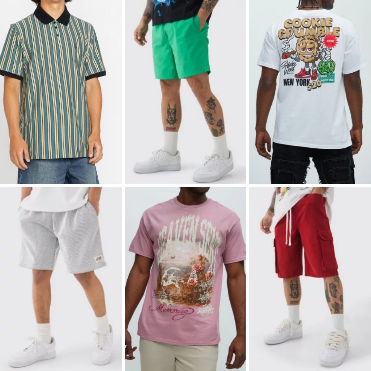 Wholesale of men's printed embroidered cartoon casual T-shirts, POLO shirts, and mixed shipment of shirt clothing inventory