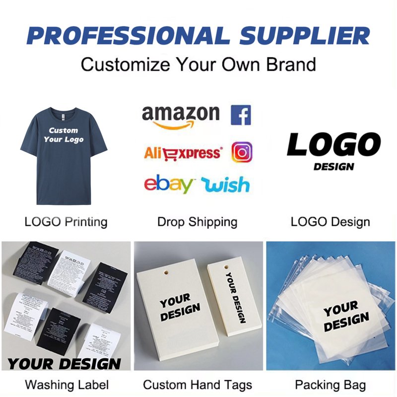 Factory 180 Gsm 100% Cotton T Shirt Custom Screen Printing Plain Unisex Blank Men's T-shirts