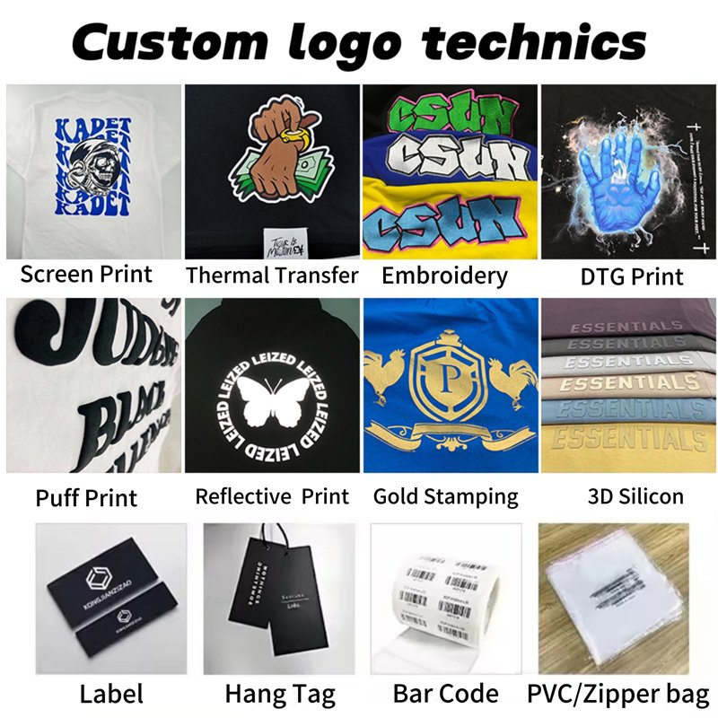 Factory 180 Gsm 100% Cotton T Shirt Custom Screen Printing Plain Unisex Blank Men's T-shirts