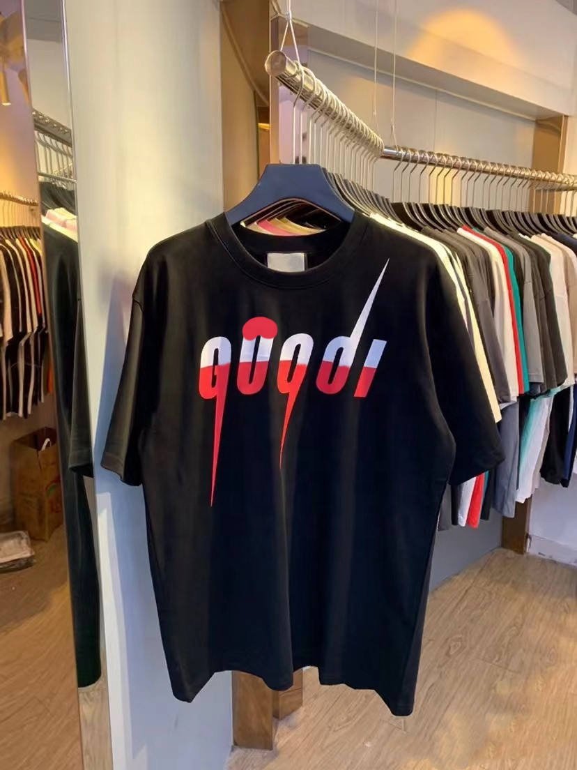Wholesale Cotton O-Neck Branded Tshirt Designer Clothes Plus Size Men'S T-Shirts