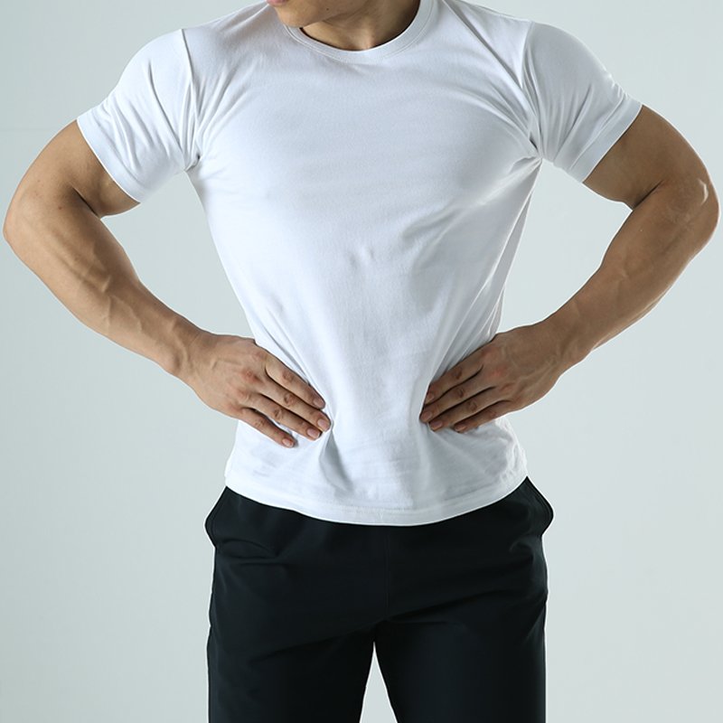 Wholesale 100% Cotton Blank Custom Logo Printing Men's T Shirt