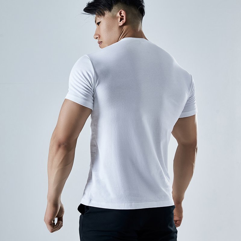 Wholesale 100% Cotton Blank Custom Logo Printing Men's T Shirt