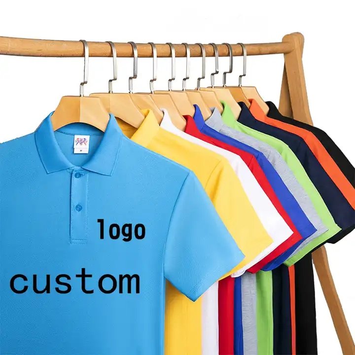 High Quality 100% Environmentally friendly cotton Solid Color Men Polo T Shirt Men's Polo Unisex Polo Shirts Customized Logo
