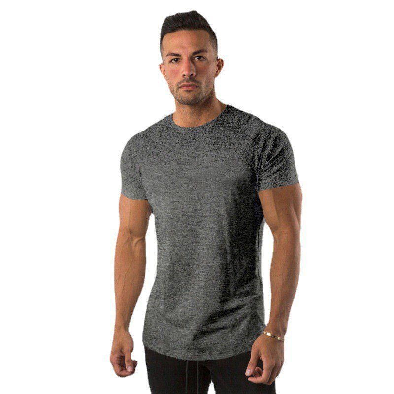 Factory Wholesale Custom Logo T Shirts Breathable Compression Activewear Athletic Gym T-Shirt Casual Shirts For Men
