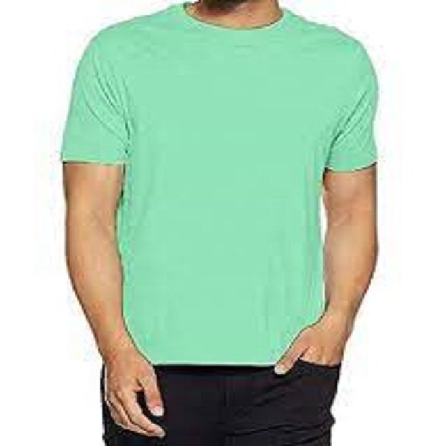180g Men's breathable summer casual wear cool Blank T shirt 100% Cotton knit fabric Wholesale Plain T-Shirt for screen printing