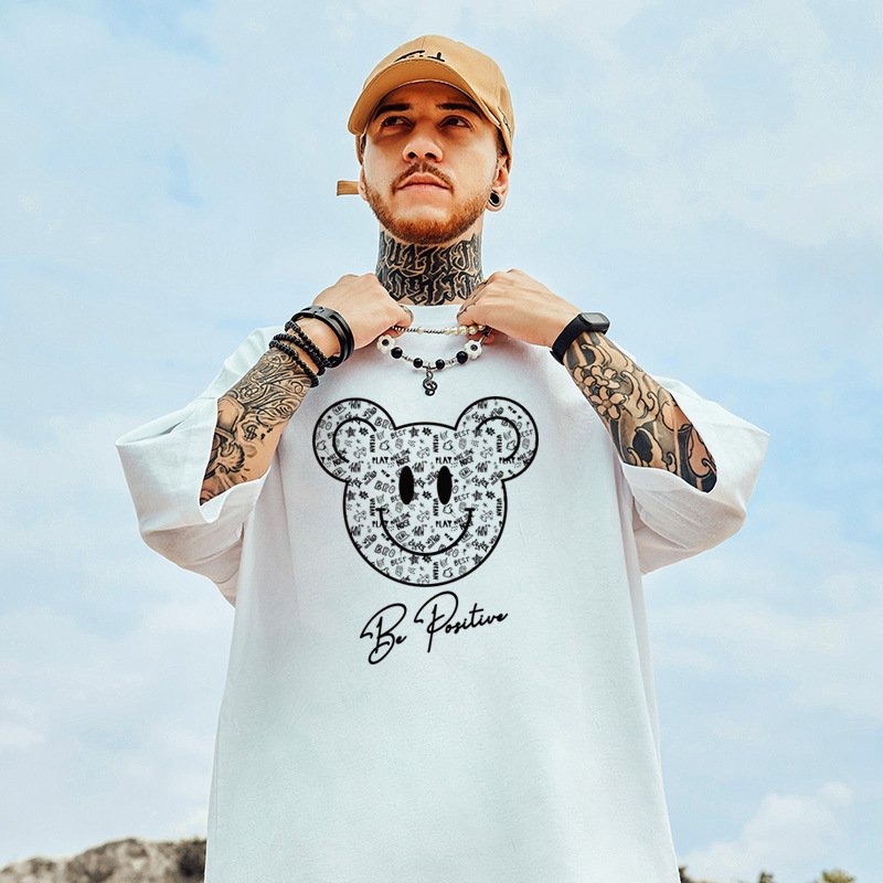 Hot Selling Solid Men'S T-Shirts Custom Logo Printing Cotton Oversize Graphic T Shirts High Quality Sequin T Shirt For Men