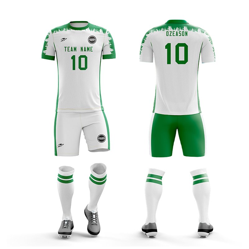 China import men's soccer wear custom new season white soccer jersey football shirts