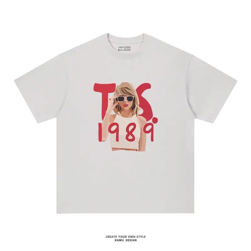 men's plus size drop shoulder 100% heavy cotton street wear luxury plain high quality custom printing sleeve Women's T-shirts