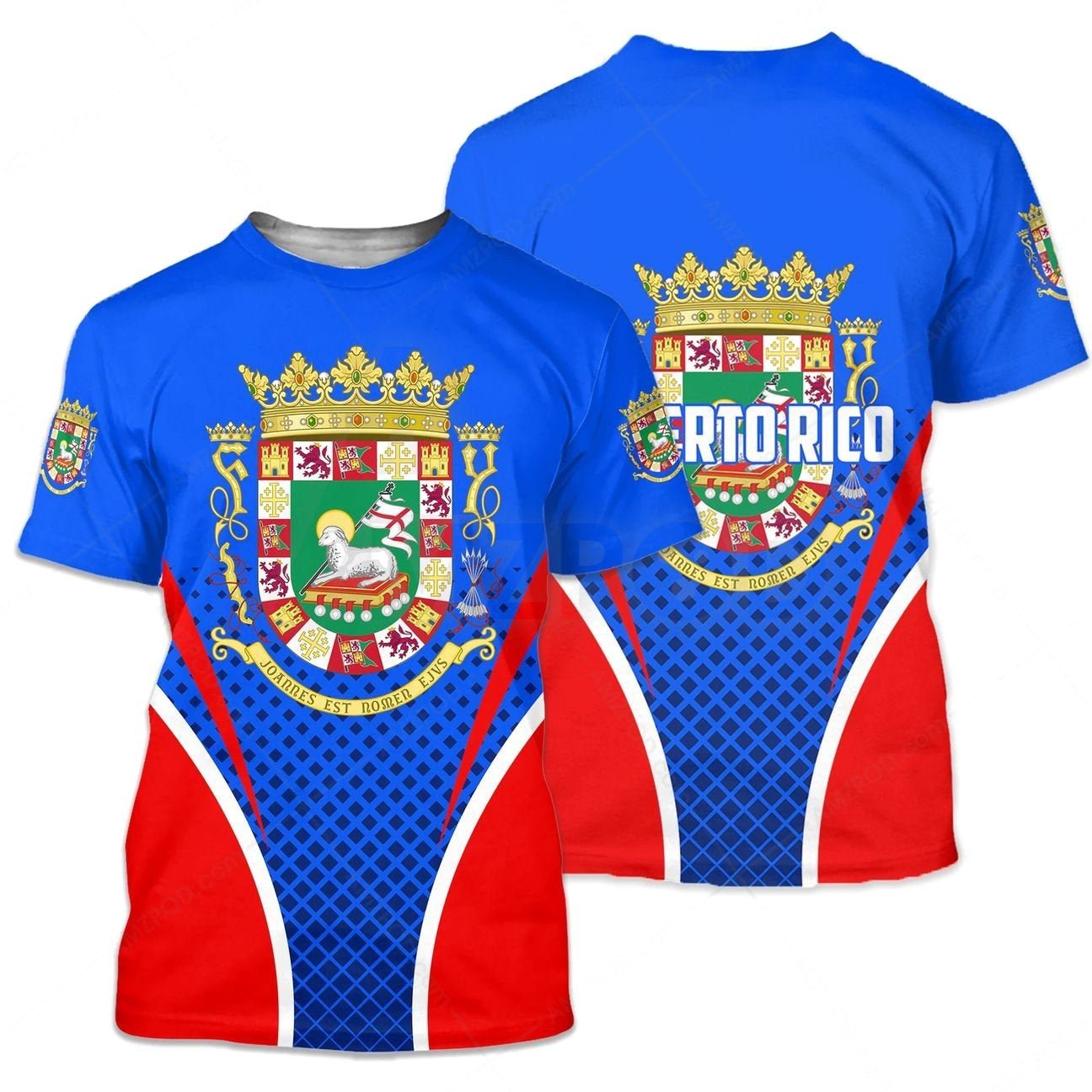 High Quality Casual T Shirts For Men Puerto Rico Unique Design Sports T Shirts For Men Clothing Custom Short Sleeve T-shirt Tops