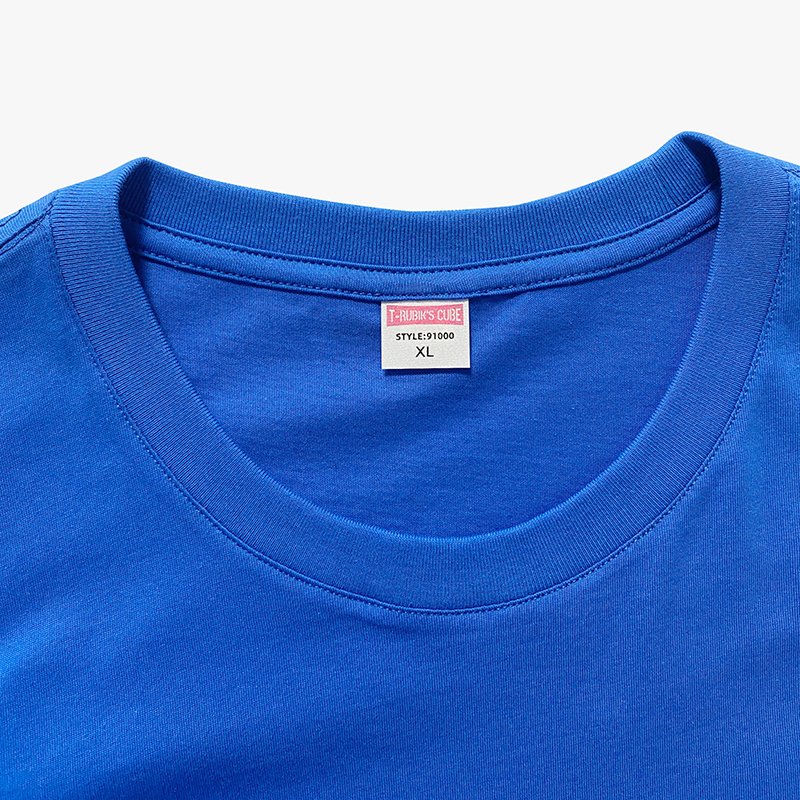 Wholesale customization of your brand logo 100% cotton t-shirt blank men's t-shirt plain color casual men's t-shirt