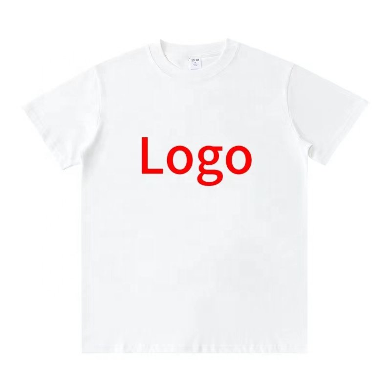 Custom Logo Men's T-Shirt Unisex Distressed Cotton Custom T-Shirt 100% Cotton Casual Brand 100% Cotton