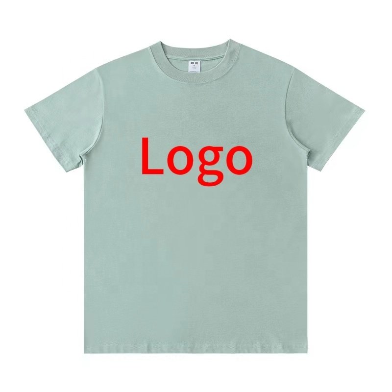 Custom Logo Men's T-Shirt Unisex Distressed Cotton Custom T-Shirt 100% Cotton Casual Brand 100% Cotton