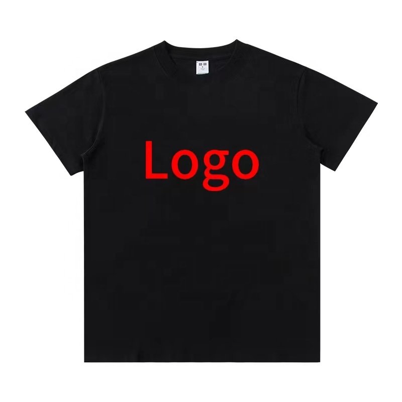 Custom Logo Men's T-Shirt Unisex Distressed Cotton Custom T-Shirt 100% Cotton Casual Brand 100% Cotton