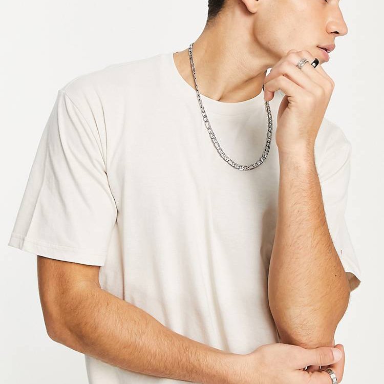 Factory Direct Sales Customized High Street Casual Blank Men's T-shirts in Bulk