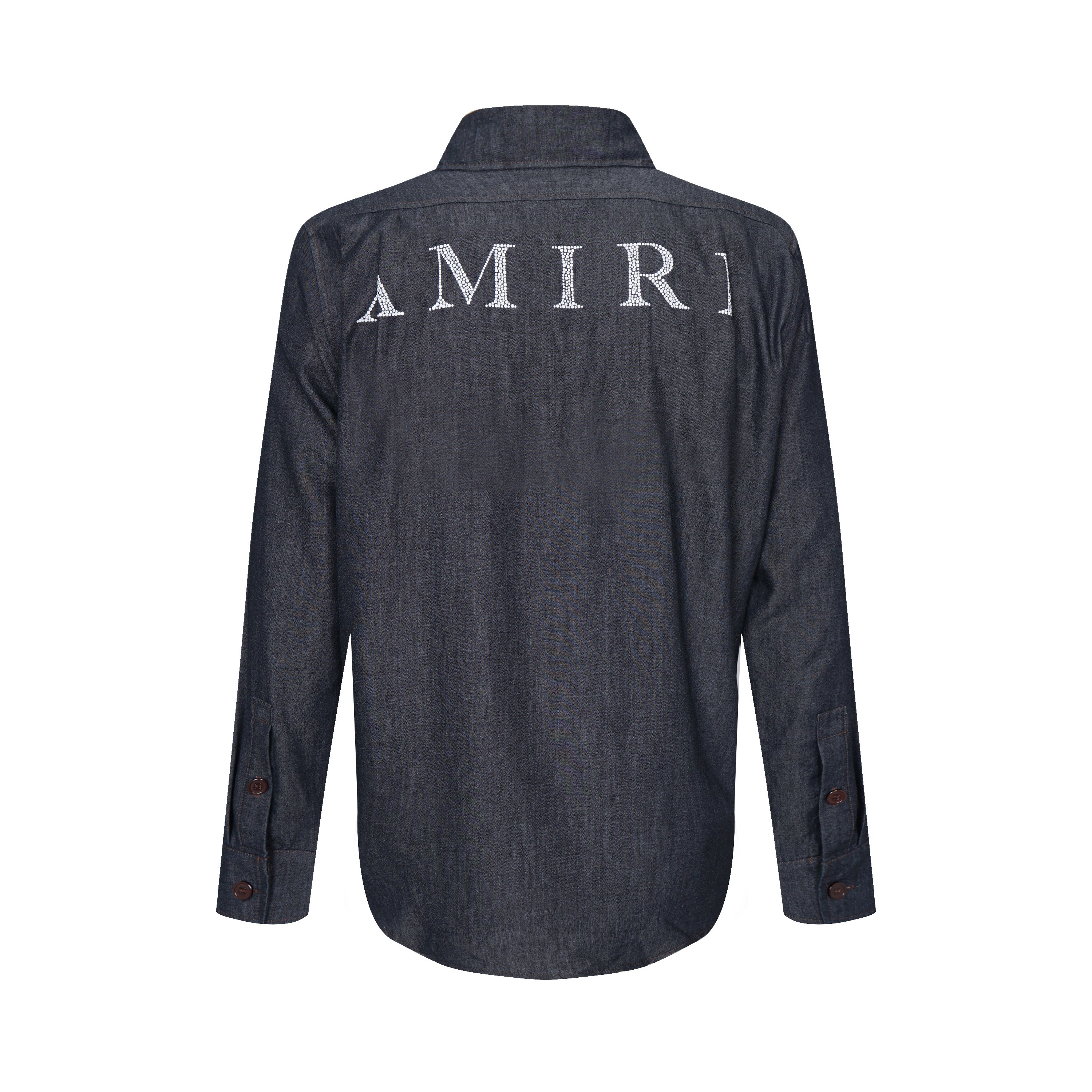 Amiry Men's Designer Denim Letter Printed Fashion T-shirt Top Quality Cotton Casual Tees Short Sleeve Luxury Brand Hip Hop