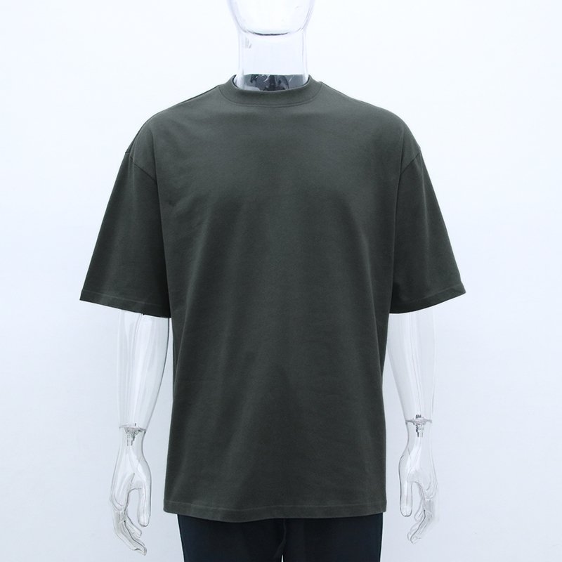 Men T-Shirt | High Quality Cotton Summer Casual Tee for Mens | Short Sleeve Round Neck Button T-Shirt for Men