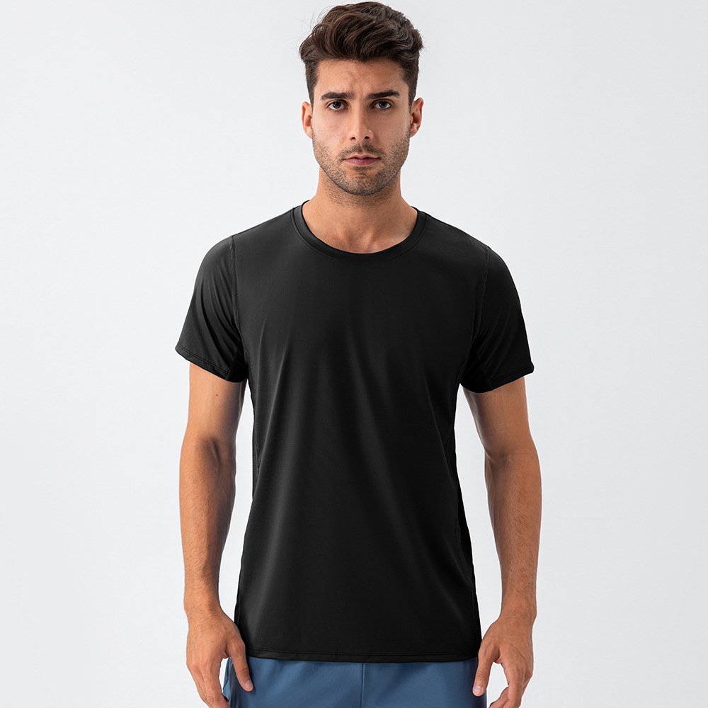 Custom logo high quality compression shirts plus size short sleeve gym top men's t-shirt