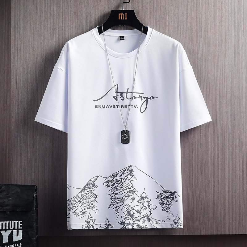 Wholesale Cheap Men's T Shirt and Short Set Summer Short Sleeve Tops and Pants Suits Breathable Casual Running Set Fashion