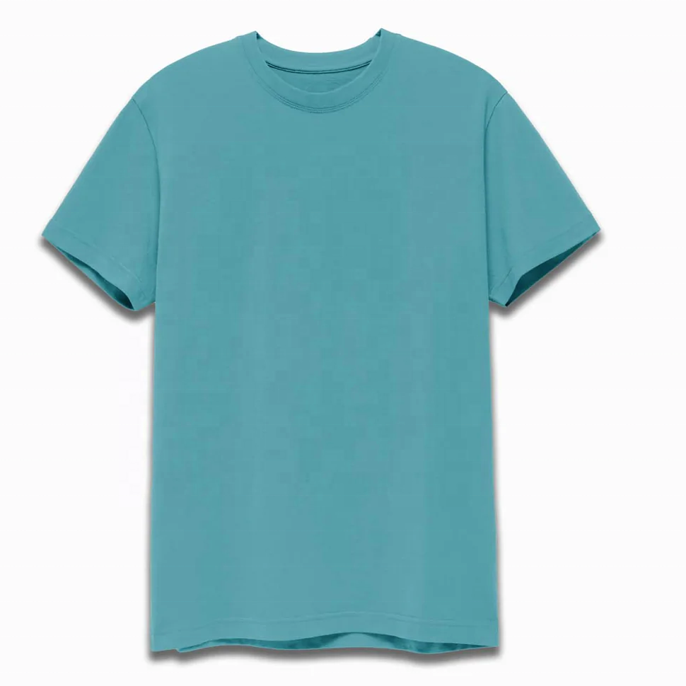 cheap price good quality super soft men blank cotton t-shirts blank solid colour plain t-shirts Crew Fitness Men's T-shirts
