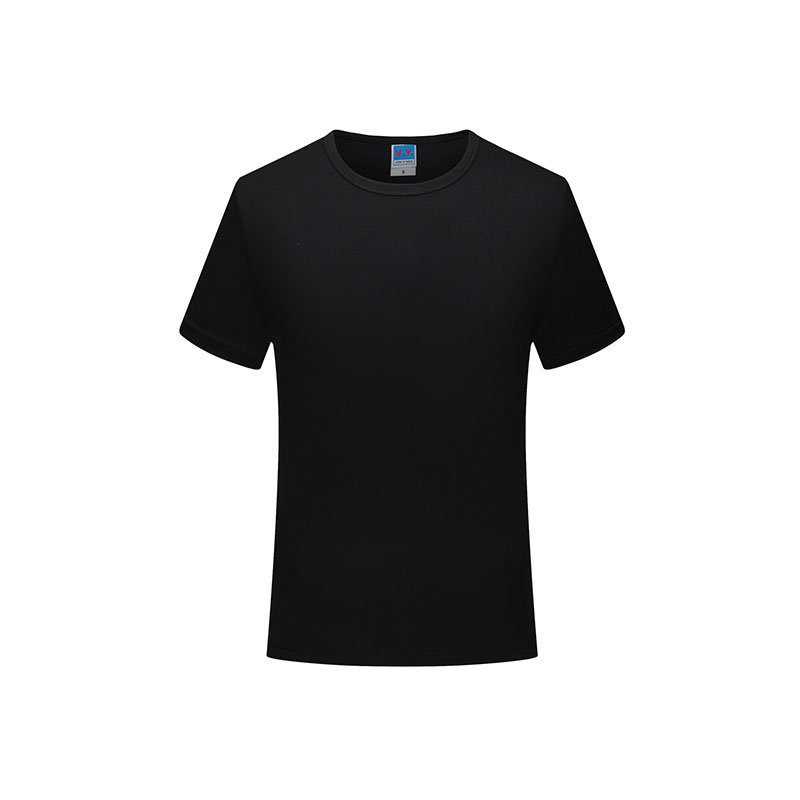 Sports casual round neck quick-drying short-sleeved blank solid color men's T-shirt custom printing