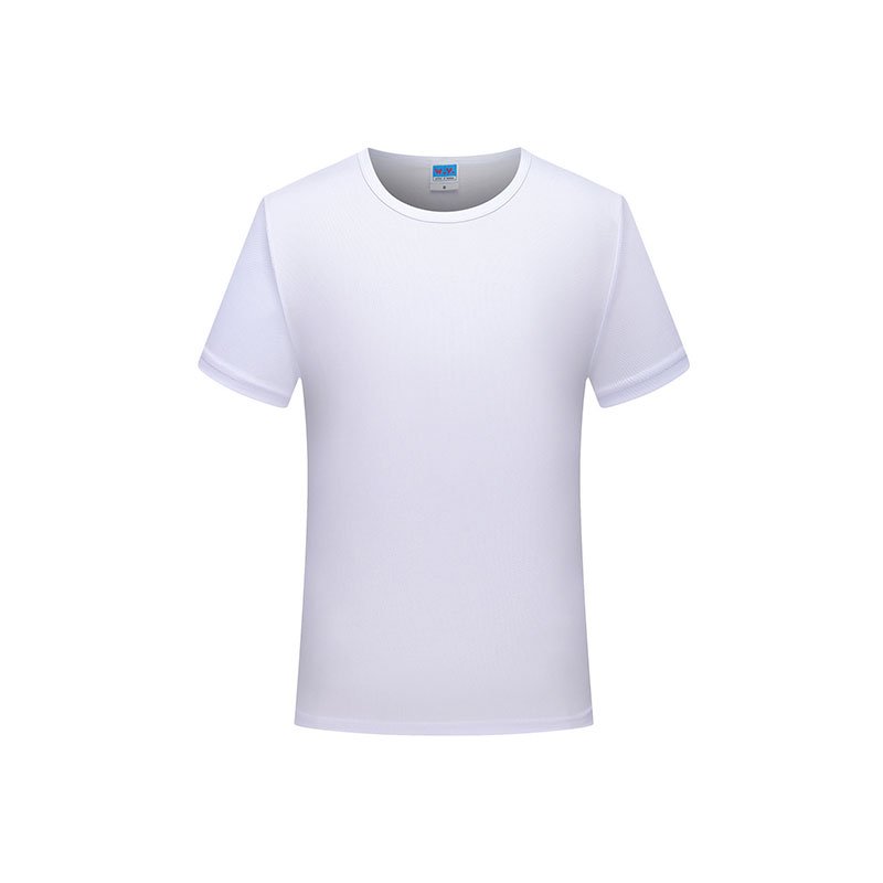 Sports casual round neck quick-drying short-sleeved blank solid color men's T-shirt custom printing