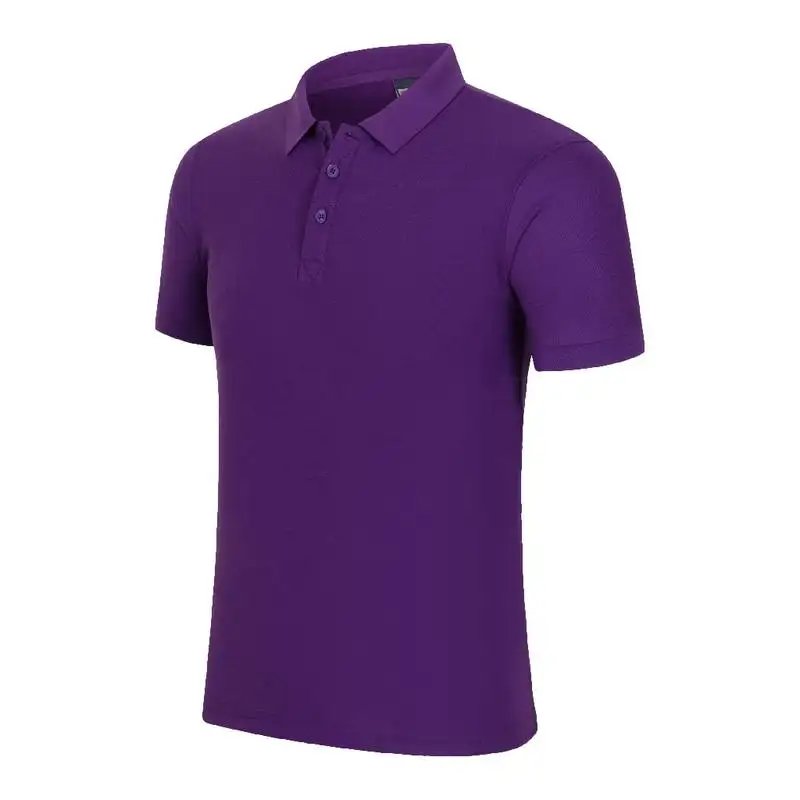 Summer high-quality cotton 220g polot T-shirt men's classic T-shirt custom logo men's polo top