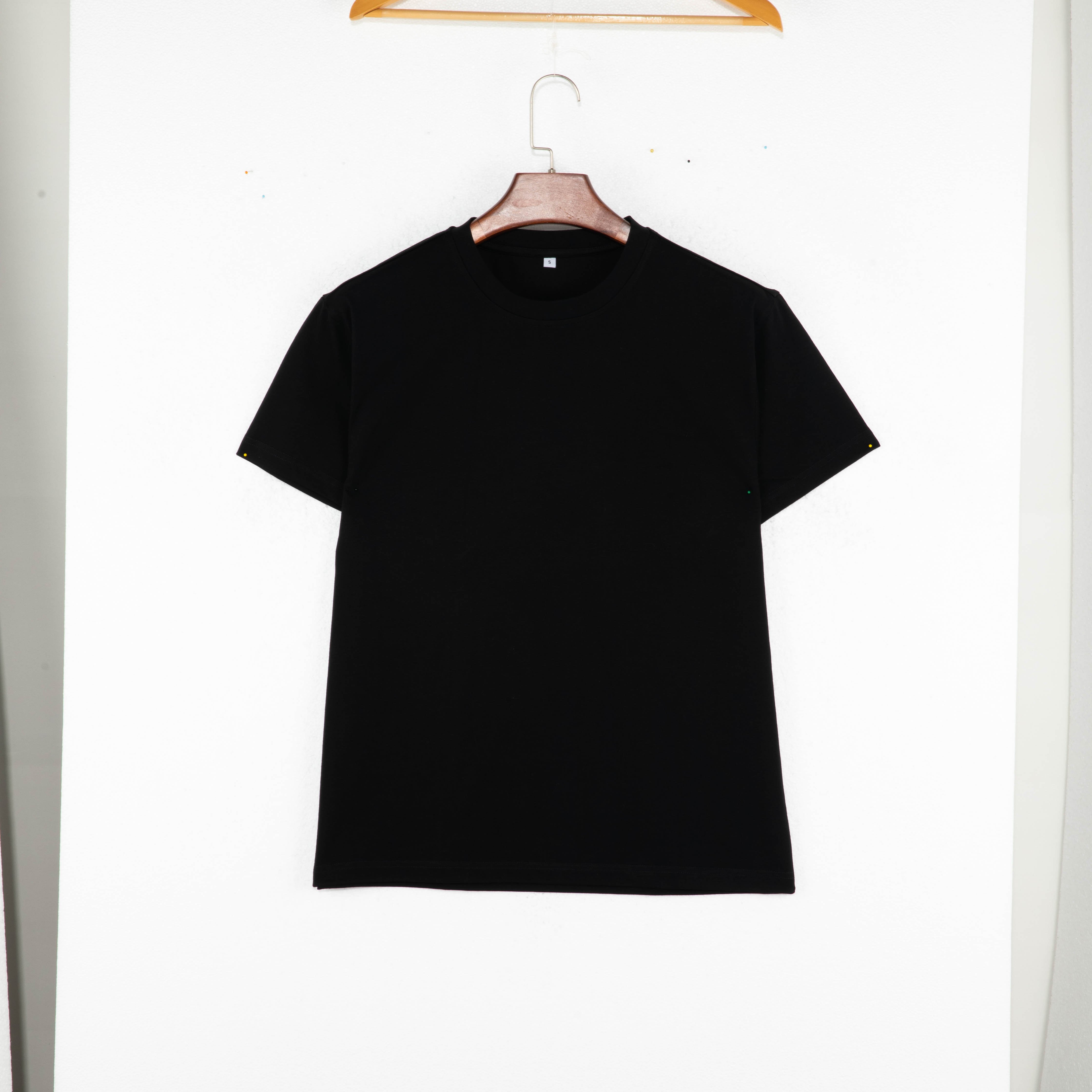 Wholesale Casual 100% Premium Plain Cotton Manufacturer Men's Heavyweight Short Sleeve Blank Cotton t-shirt