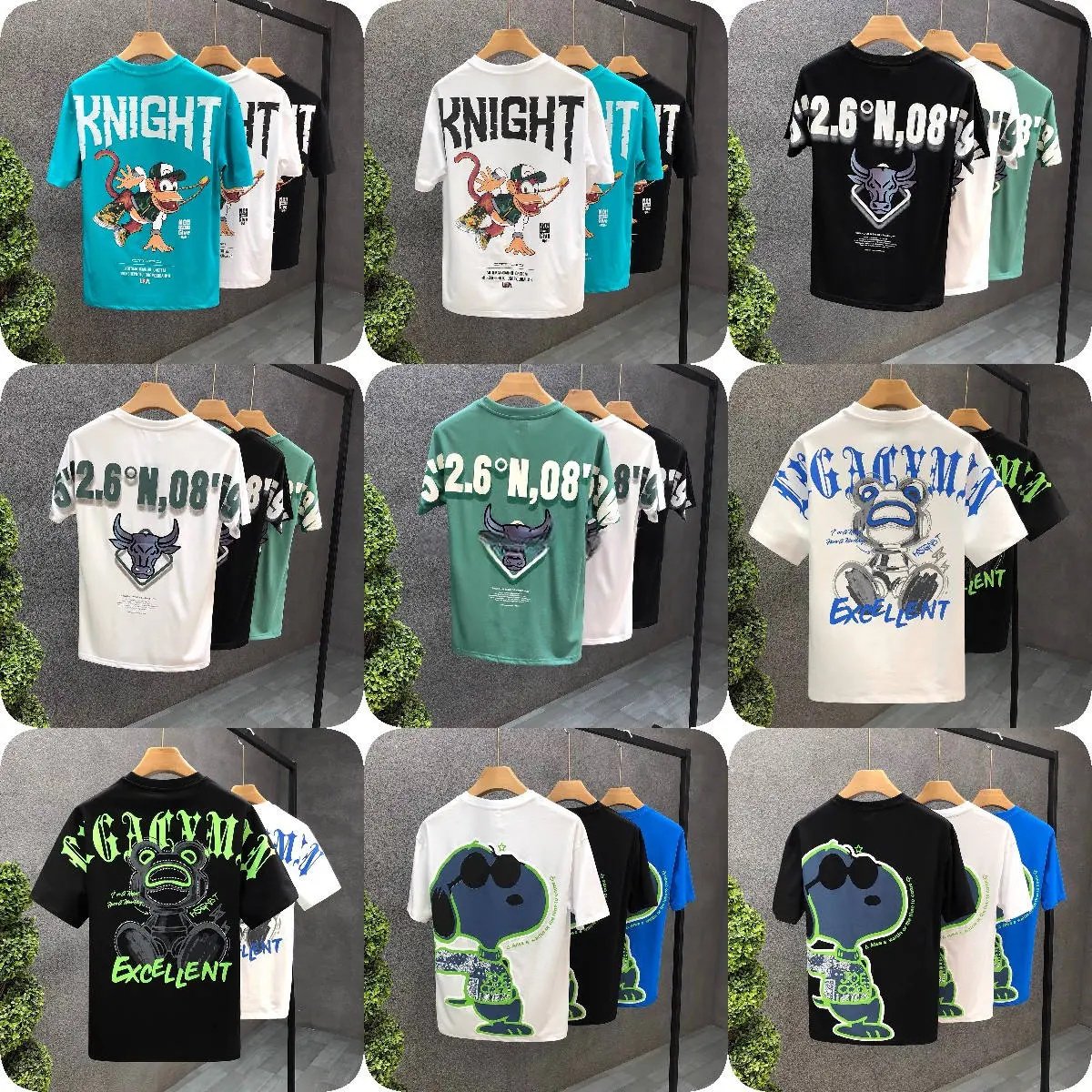 Wholesale plus size men's t-shirts oversized heavy cotton t-shirts vintage loose fitting short sleeved casual men's t-shirts