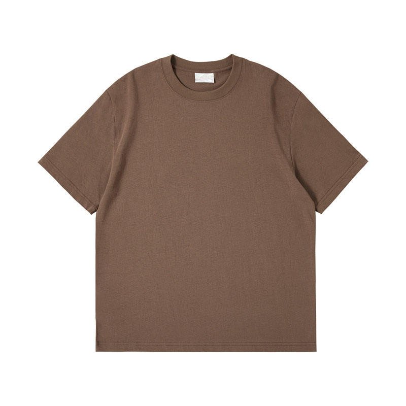 Custom High Quality 100% Cotton Screen Print Logo T Shirts Heavyweight T Shirt Boxy Fit Men's T-shirts Blank Unisex T Shirts