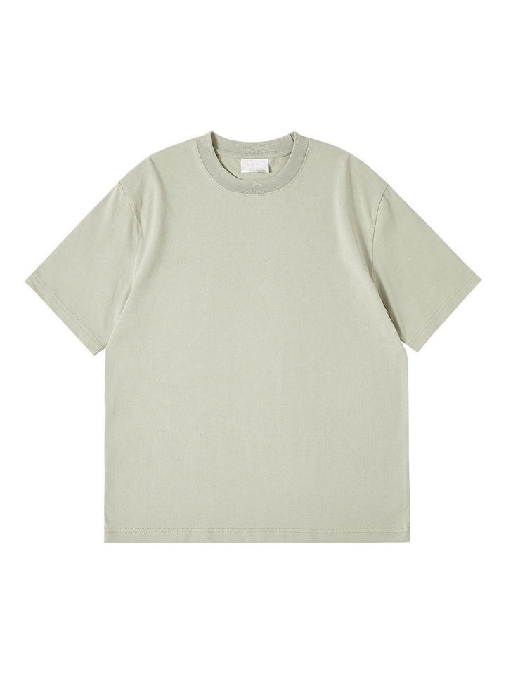 Custom High Quality 100% Cotton Screen Print Logo T Shirts Heavyweight T Shirt Boxy Fit Men's T-shirts Blank Unisex T Shirts