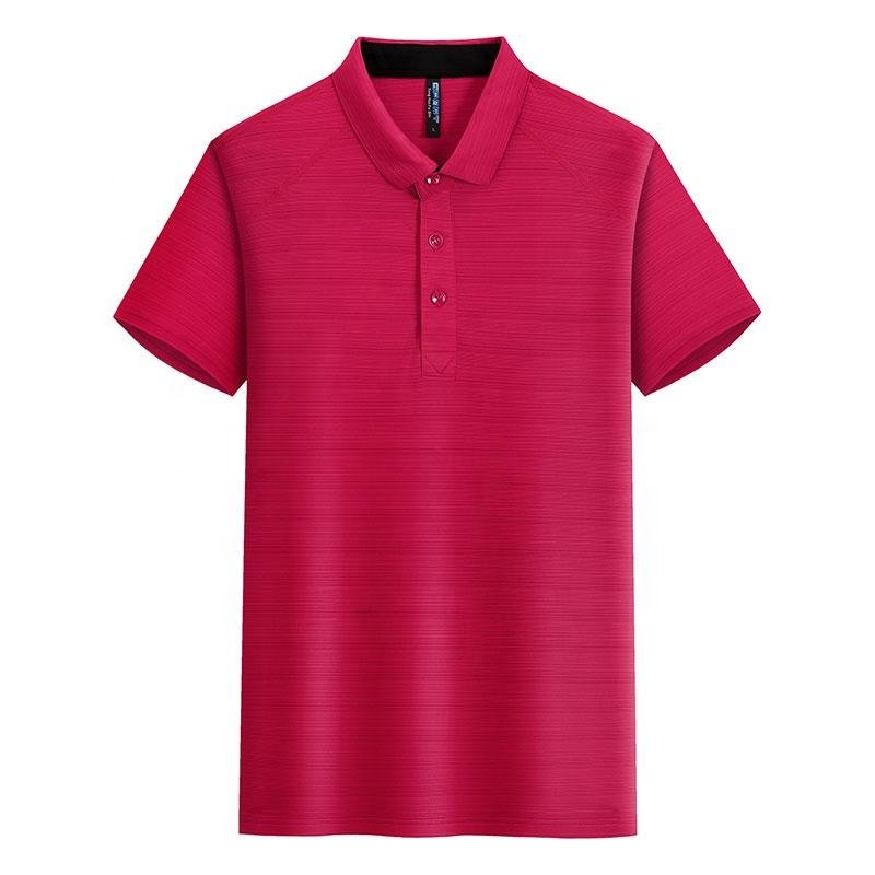 Plain Blank Custom Logo Printed Men's Polo T Shirt Men Popular Polo Shirts High Quality 2023 Factory Price Polyester Casual