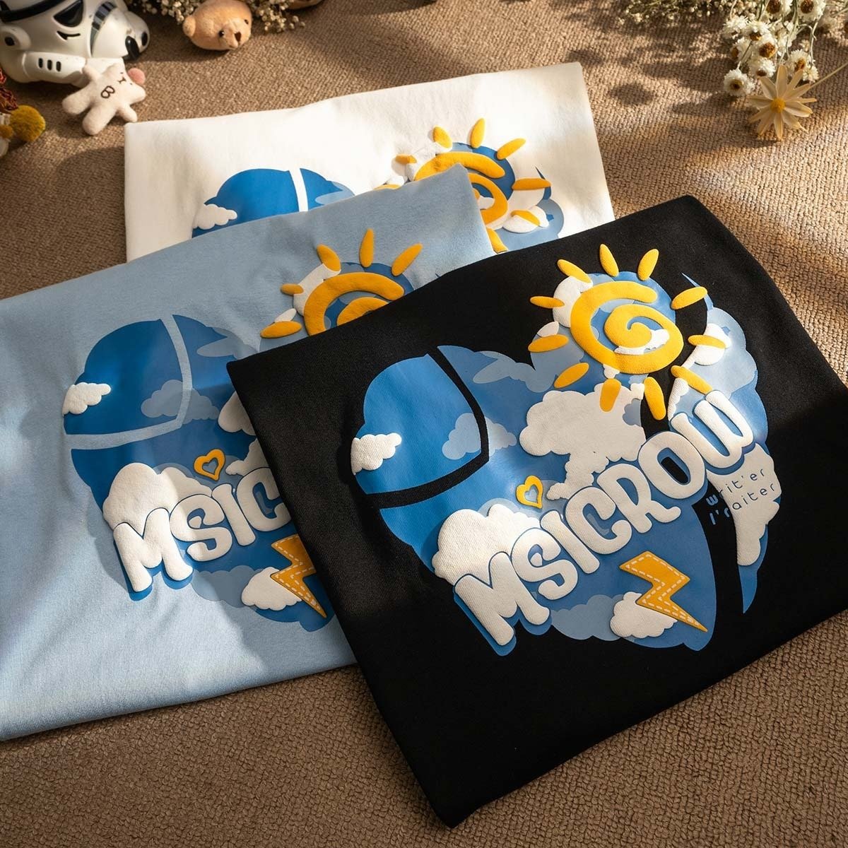 100% Cotton Plain Oversized Tshirt Heavy Weight Custom Foam 3d Logo Men Puff Print Tee T Shirt