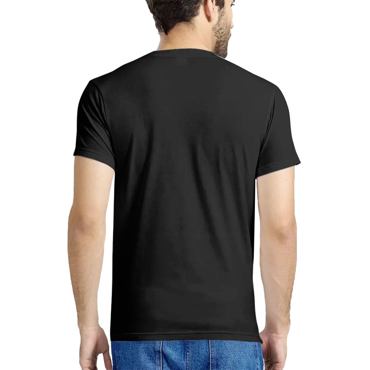 Wholesale Sportswear Golf Shirt Polyester Heat Transfer Logo Quick Dry Plus Size o-Neck Men's T-Shirt Suitable For Sport Fitness