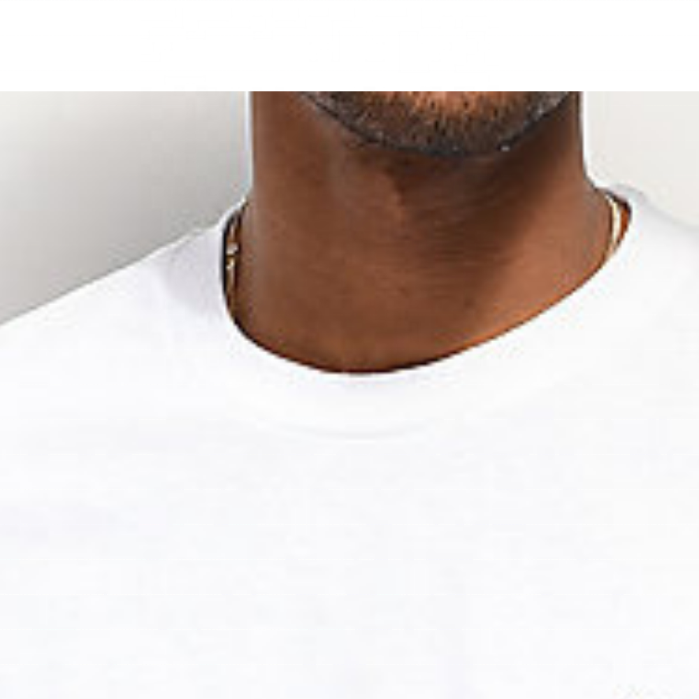 white t-shirt plain men's blank custom t shirts 200gsm with front back printing