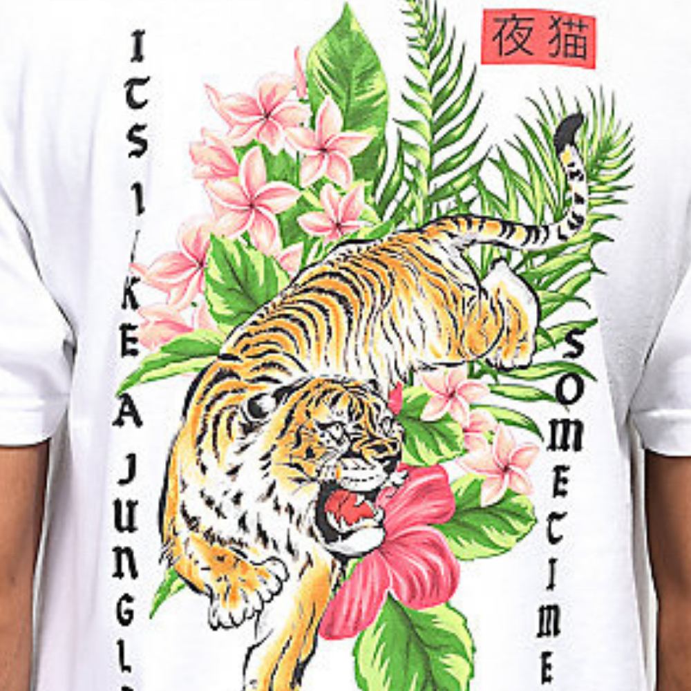 white t-shirt plain men's blank custom t shirts 200gsm with front back printing