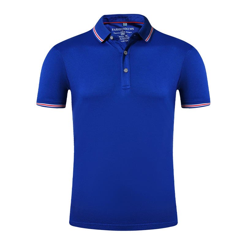 Hot sale 100% organic cotton polo shirt Lapel Polo Shirt Custom Printed Logo Summer business clothes Polo shirts